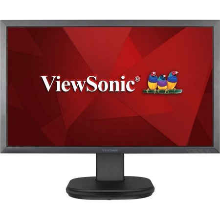 VIEWSONIC LED Monitor, Full HD, 20-1/5"W x 9-2/5"D x 16-1/2"H, Black VEWVG2239SMH